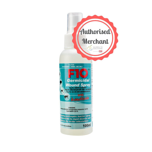 F10 Germicidal Wound Spray with Insecticide for Dogs 100ml