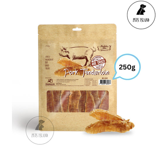 Absolute Bites Pork Tenderloin Dog Treats 250g