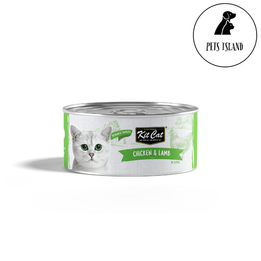 Kit Cat Deboned Toppers 80g -Chicken & Lamb