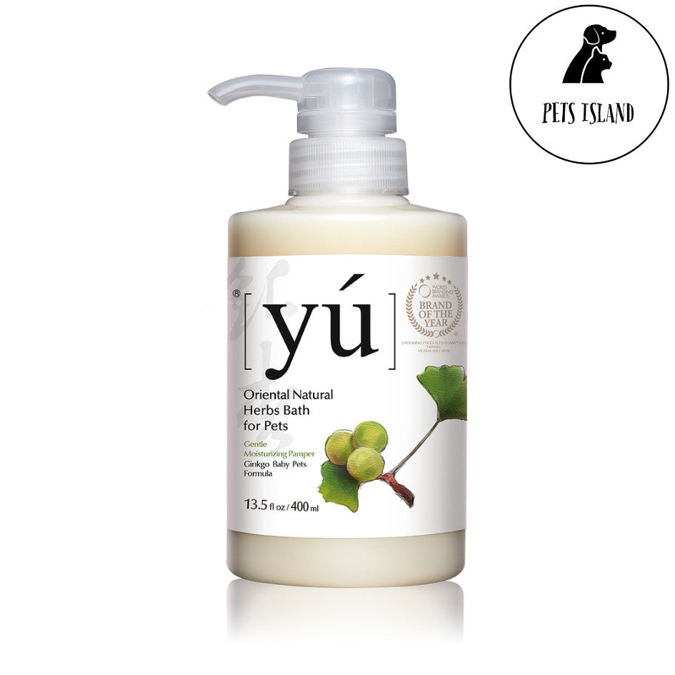 Yu Oriental Herbs Shampoo for Dogs & Cats - 400ml -Ginkgo Baby Pets