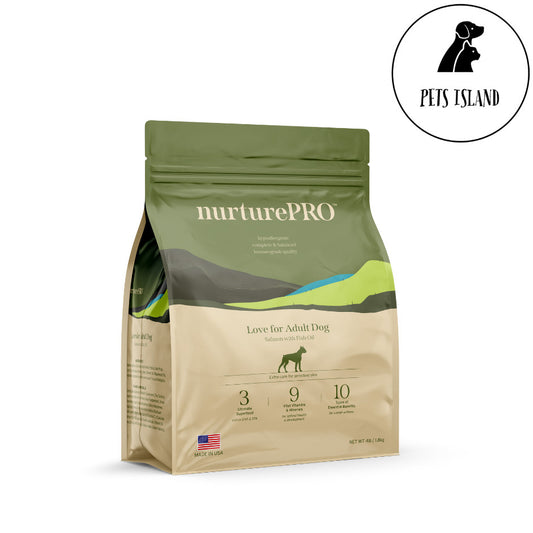 NurturePRO Functional Protein with Fish Oil Dry Dog Food | Kibbles, sensitive skin digestion