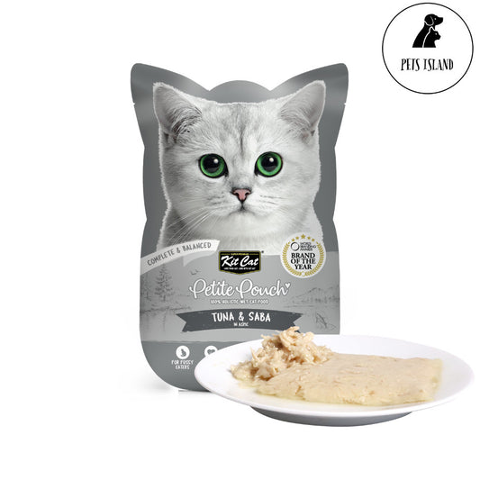 Kit Cat Petite Pouch 70g -Tuna & Saba