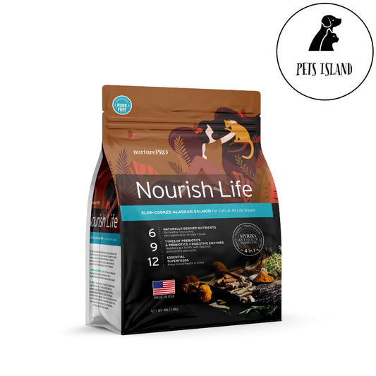 NurturePRO Nourish Life Dry Cat Food | Kibbles, Complete Diet, Weight Control Kitten