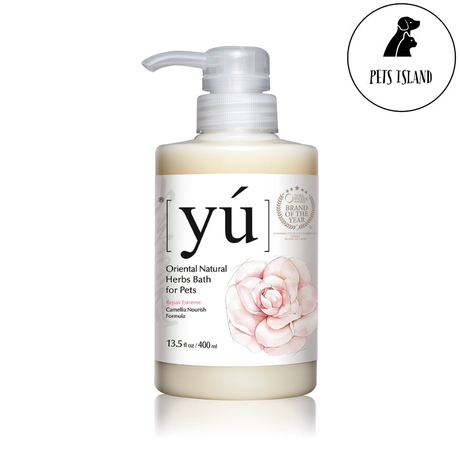 Yu Oriental Herbs Shampoo for Dogs & Cats - 400ml -Camellia Nourish