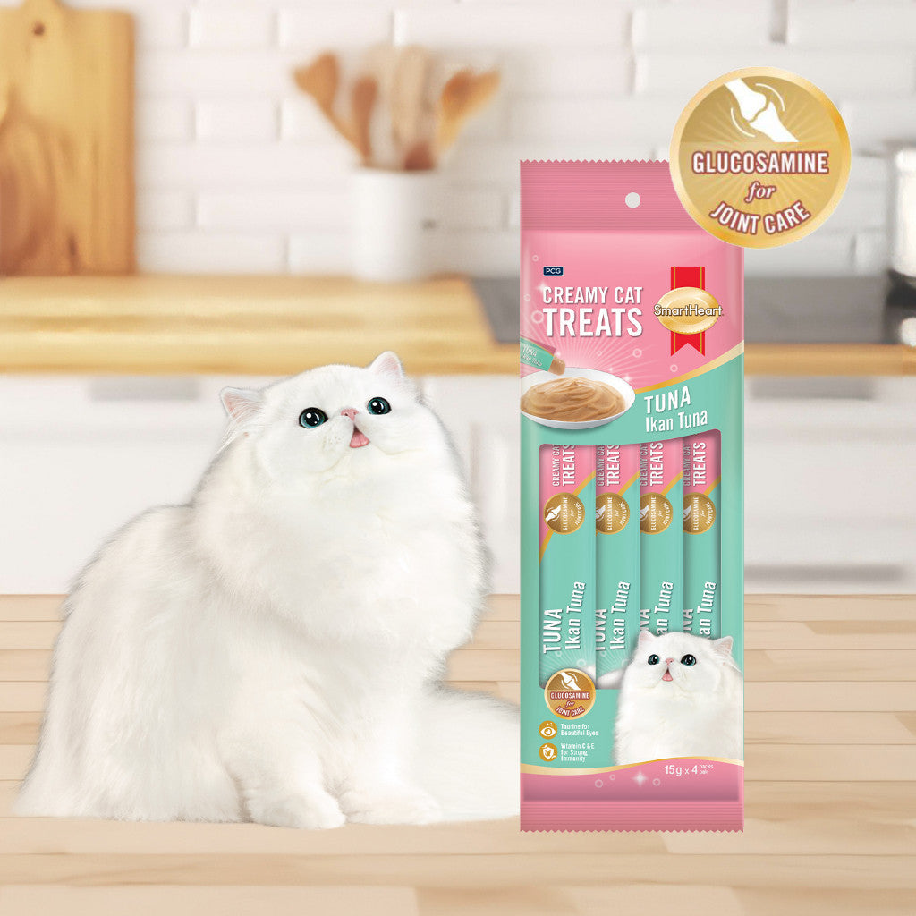 SmartHeart Creamy Cat Treat (15g x 4) -Tuna