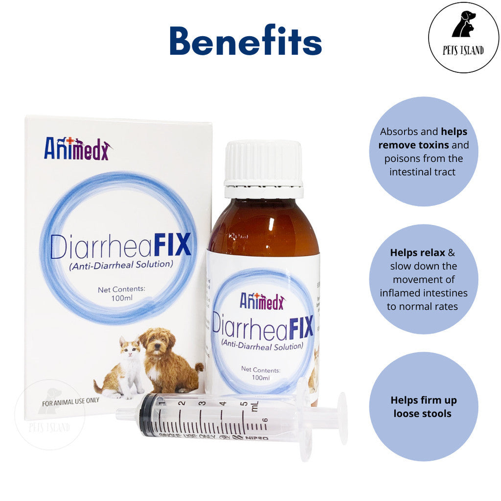 Animedx Diarrhea Fix For Cats & Dogs 100ml